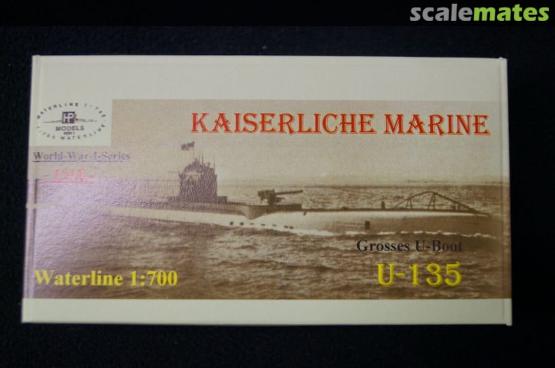 Boxart Grosses U-Boot "U-135" WWI-WL-G-090 HP-Models