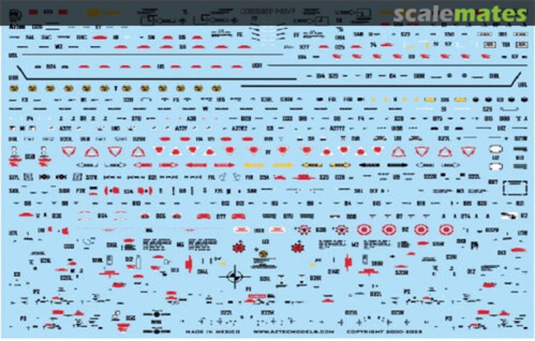 Boxart Northrop F-5 E/F - Generic Stencil S48-005 Aztec Models Boxart Northrop F-5 E/F - Generic Stencil S48-005 Aztec Models