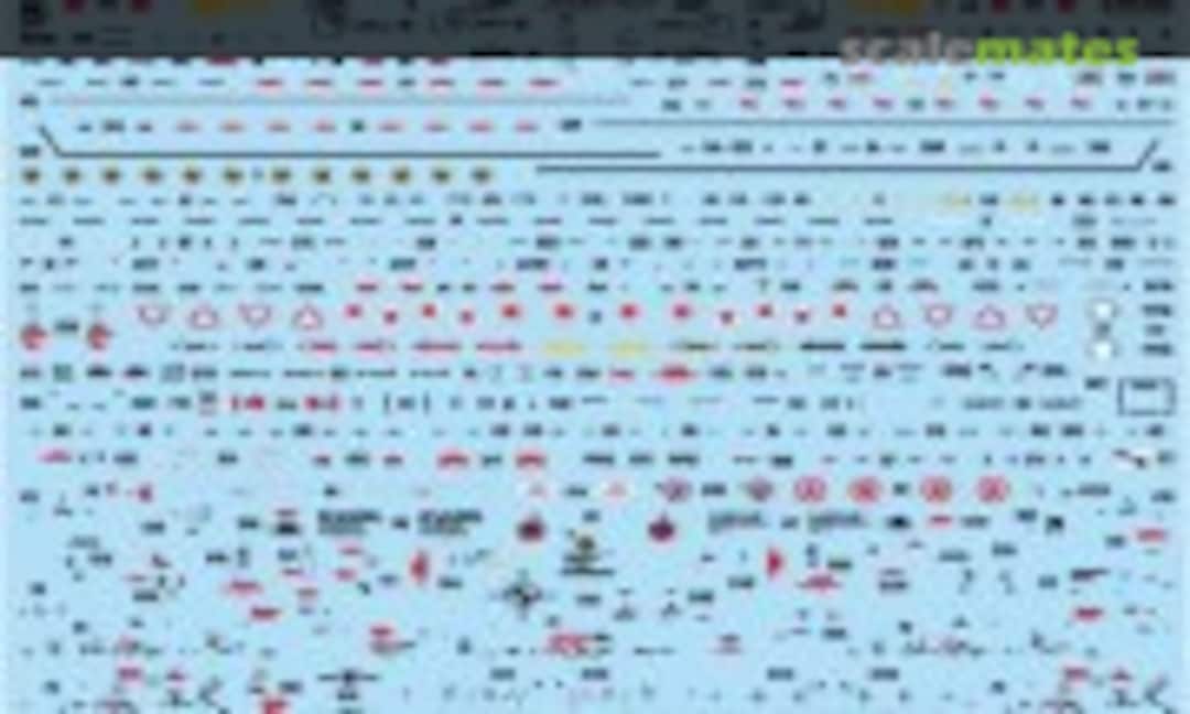 1:48 Northrop F-5 E/F - Generic Stencil (Aztec Models S48-005) S48-005