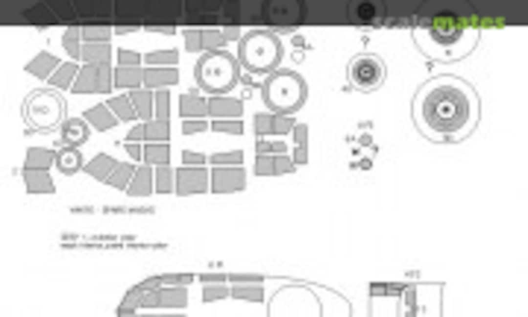 1:48 Dornier Do.217J-1/2 EXPERT masks (New Ware NWAM1116) NWAM1116