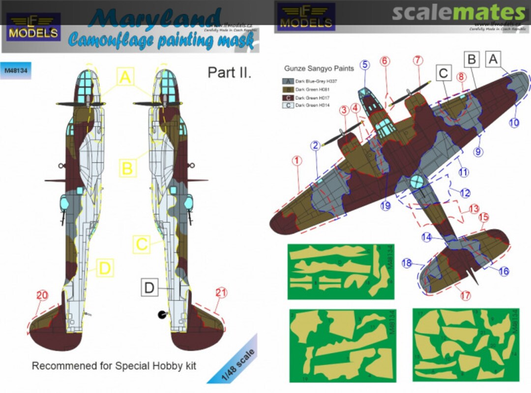 Boxart Maryland M48134 LF Models Boxart Maryland M48134 LF Models