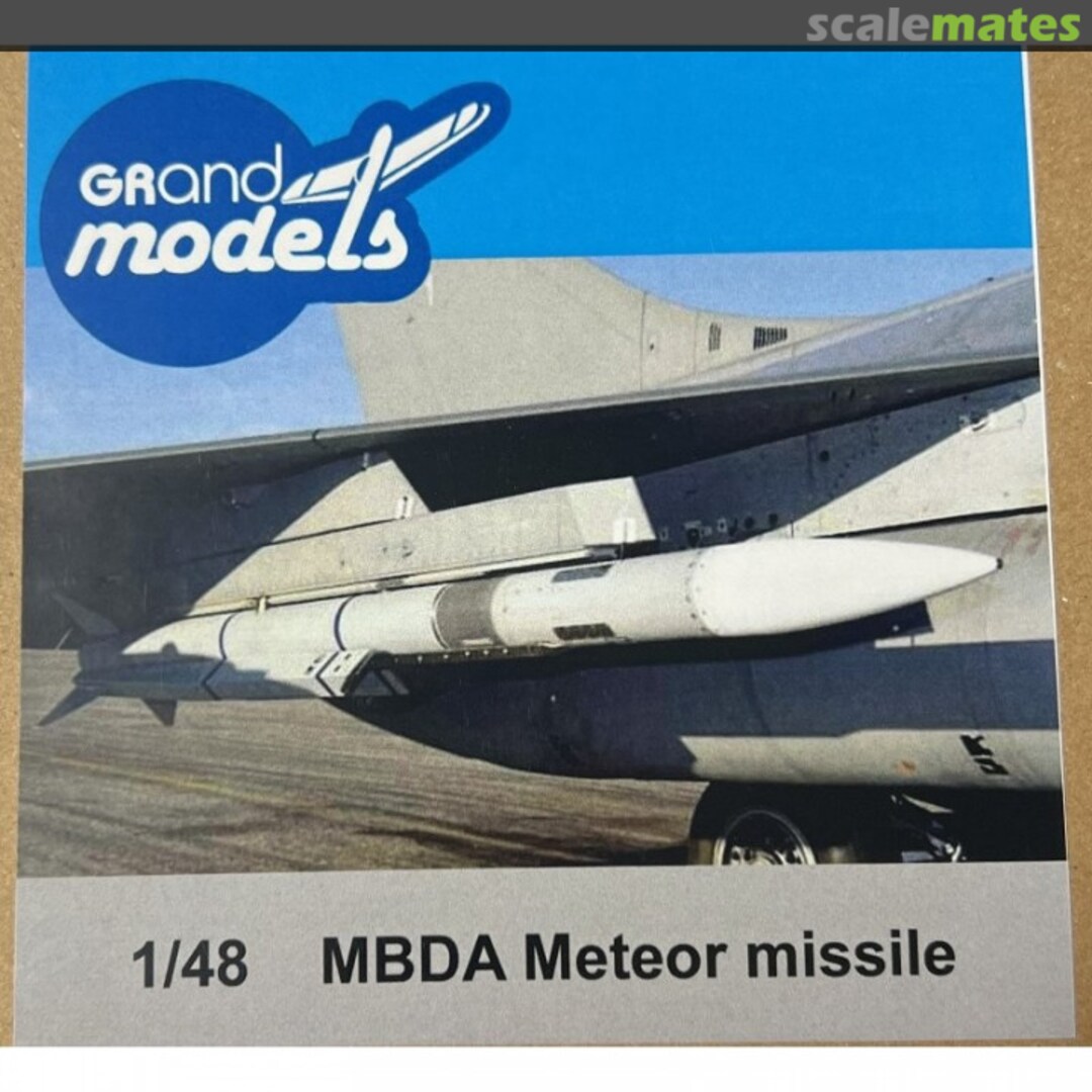 Boxart MBDA Meteor Missile| GM48020 Grand Models Boxart MBDA Meteor Missile| GM48020 Grand Models