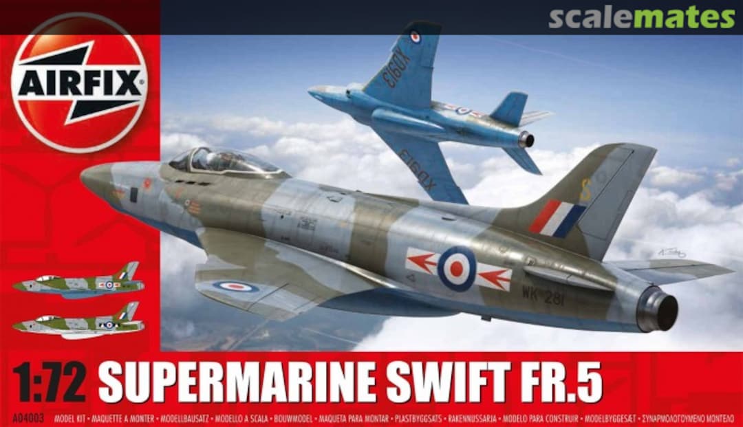 Boxart Supermarine Swift FR.5 A04003 Airfix Boxart Supermarine Swift FR.5 A04003 Airfix