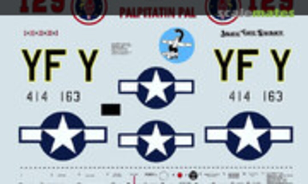 1:48 P-51D & F-6K Mustangs (SuperScale International 48-818) 48-818