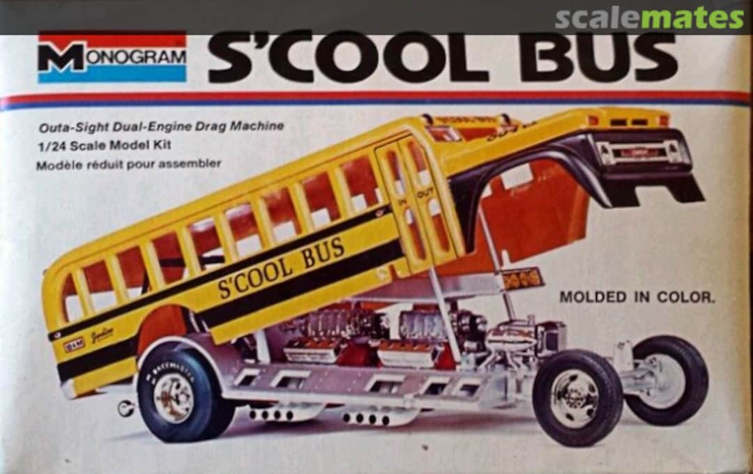 Boxart S'cool Bus 8290 Monogram Boxart S'cool Bus 8290 Monogram