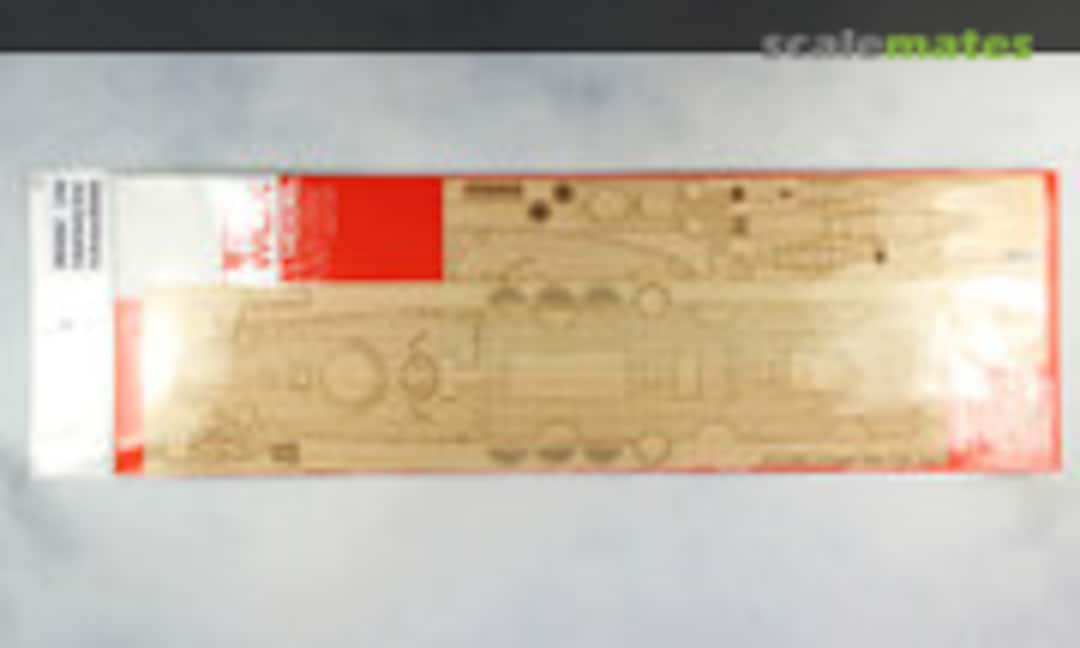 1:144 The Imperial Chinese Navy &quot;Chih Yuen&quot; Wooden Deck Set for Bronco kit KB14001 (ArtwoxModel AW50062)