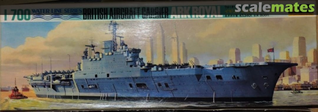Boxart British Aircraft Carrier Ark Royal WL.A123 Fujimi Boxart British Aircraft Carrier Ark Royal WL.A123 Fujimi