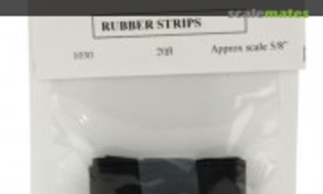 1:25 20 ft. Rubber Strips for fan belts, small hose, weather strips, etc (Parts By Parks 1030) 1030