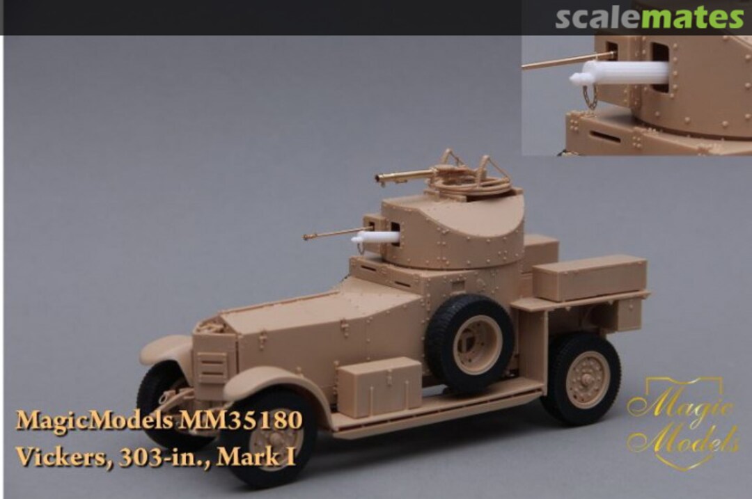 Boxart Vickers 303-in., Mark I. MM35180 Magic Models Boxart Vickers 303-in., Mark I. MM35180 Magic Models