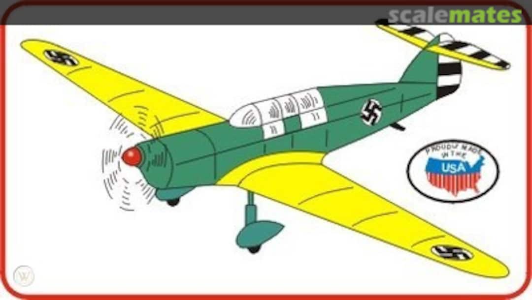 Boxart Messerschmitt M.29 2155 Scale Flight Model Co. Boxart Messerschmitt M.29 2155 Scale Flight Model Co.