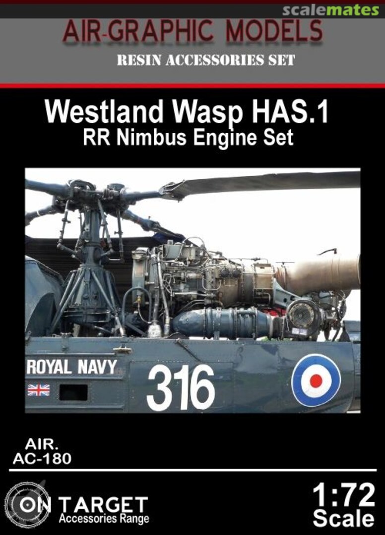 Boxart RR Nimbus Engine Set AIR.AC-180 Air-Graphics Models Boxart RR Nimbus Engine Set AIR.AC-180 Air-Graphics Models