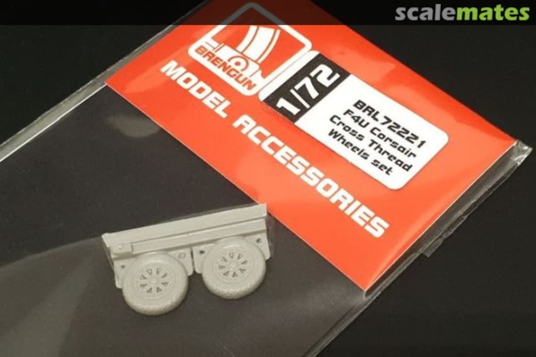 Boxart F4U Corsair Cross Tread Wheels set BRL72221 Brengun Boxart F4U Corsair Cross Tread Wheels set BRL72221 Brengun