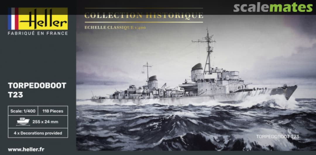Boxart Torpedoboot T23 81011 Heller Boxart Torpedoboot T23 81011 Heller