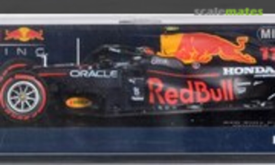 1:43 Red Bull Racing Honda RB16B Sergio Perez Winner Azerbaijan GP 2021 (Minichamps 410210711)
