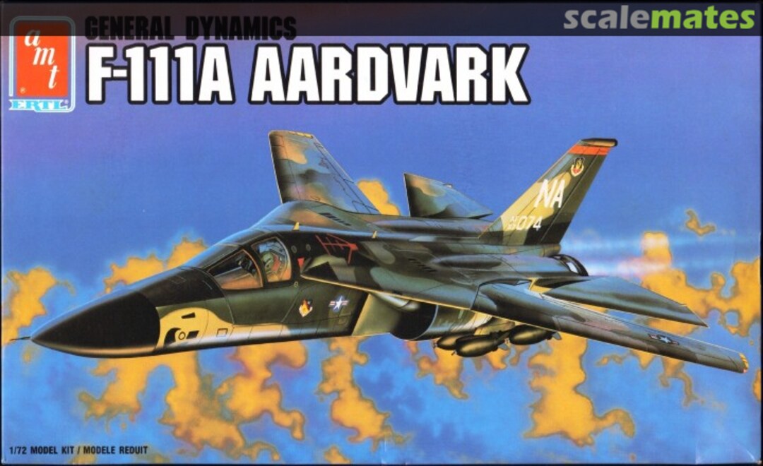 Boxart General Dynamics F-111A Aardvark 8840 AMT/ERTL Boxart General Dynamics F-111A Aardvark 8840 AMT/ERTL