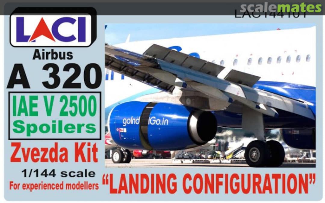 Boxart A320-IAE V2500 Spoilers - Landing Configuration LAC144101 LACI Boxart A320-IAE V2500 Spoilers - Landing Configuration LAC144101 LACI
