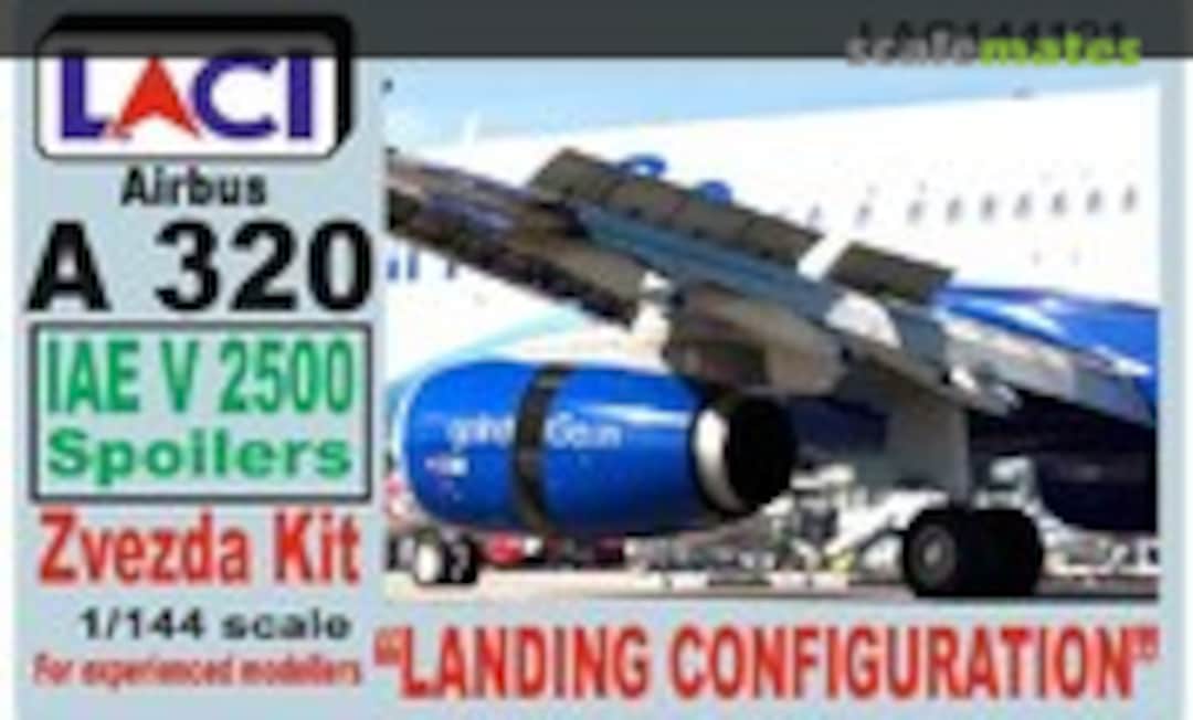 1:144 A320-IAE V2500 Spoilers - Landing Configuration (LACI LAC144101) LAC144101
