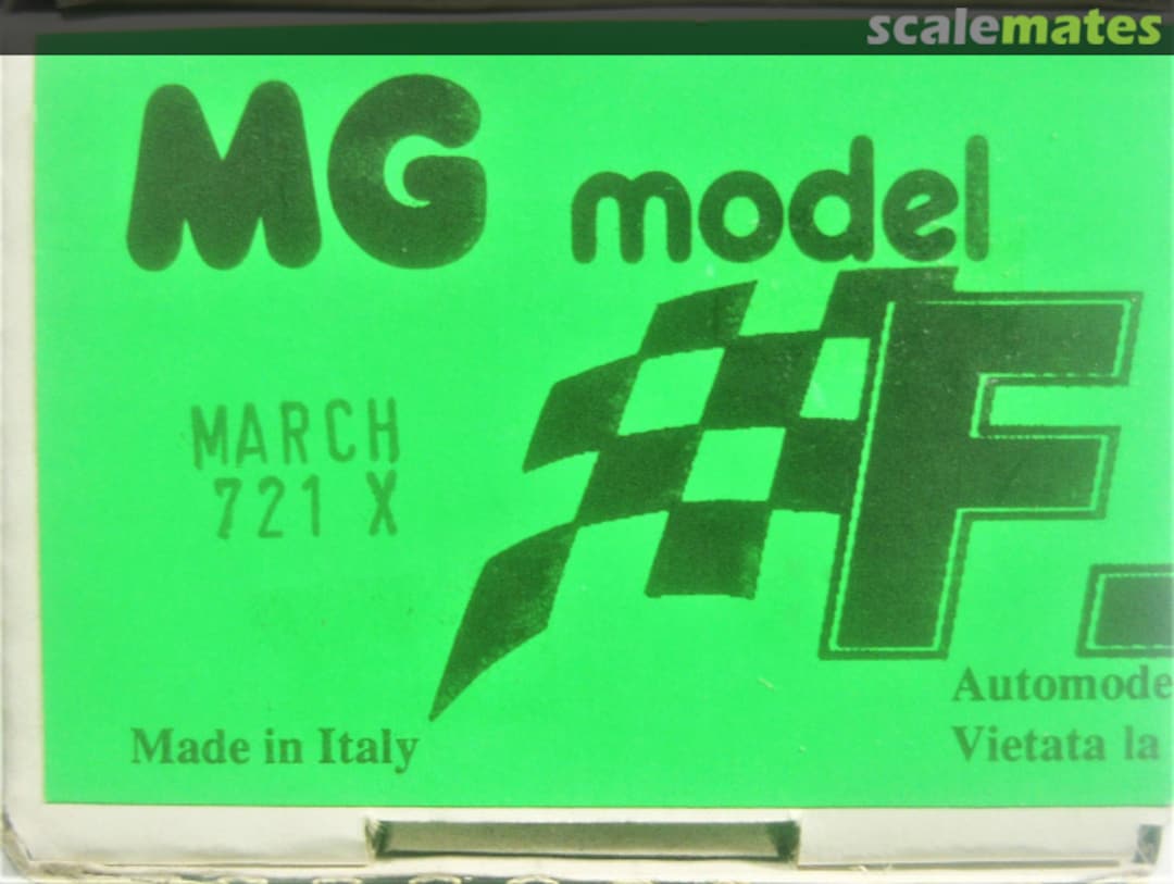 Boxart March 721X 023 MG Models Boxart March 721X 023 MG Models