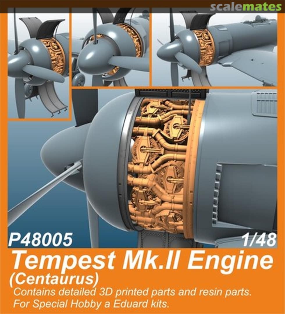 Boxart Tempest Mk.II Engine (Centaurus) P48005 CMK Boxart Tempest Mk.II Engine (Centaurus) P48005 CMK