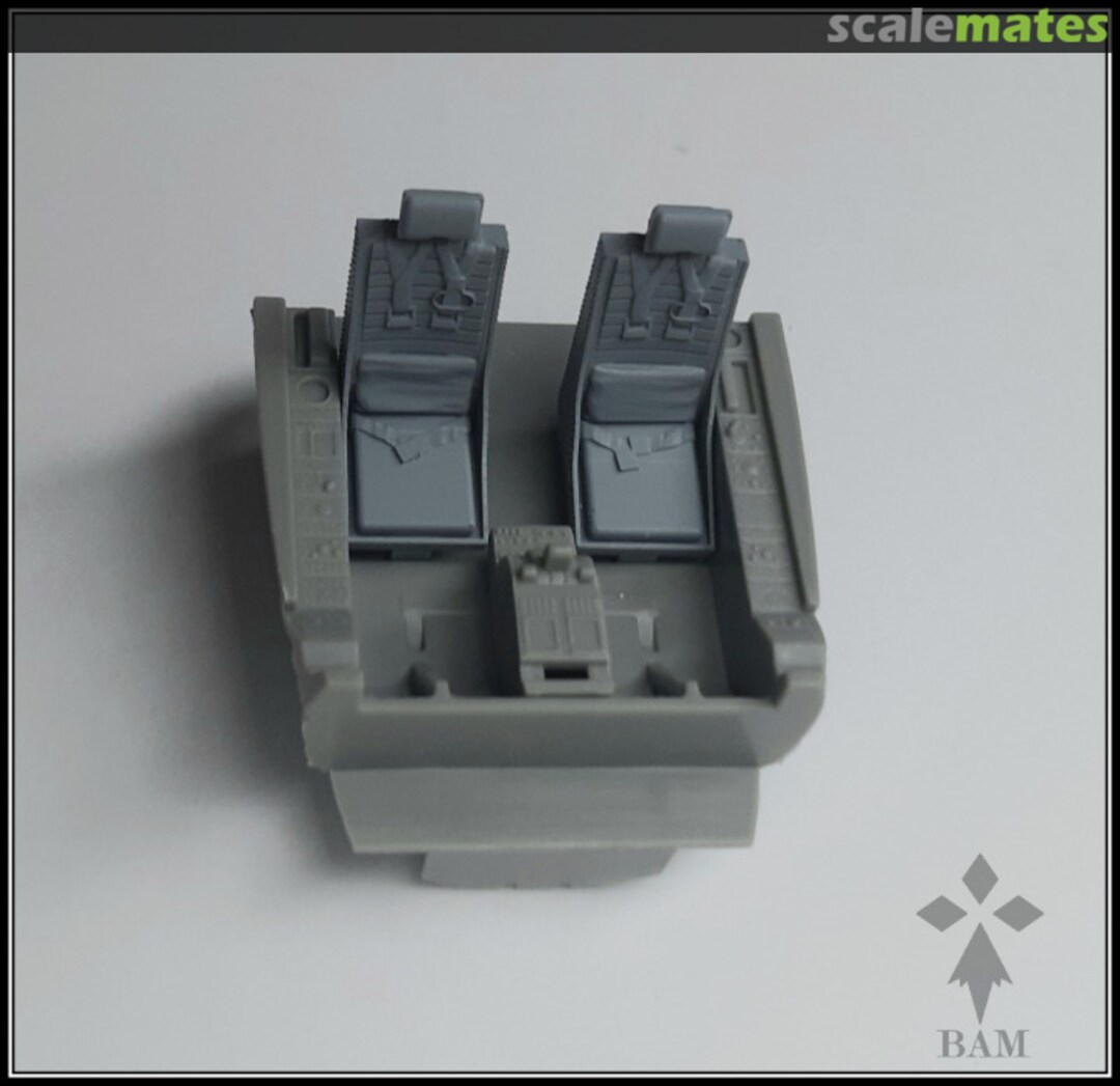 Boxart Cockpit seats for E-2C Hawkeye / C-2 Greyhound BAM48056 BAM Models Boxart Cockpit seats for E-2C Hawkeye / C-2 Greyhound BAM48056 BAM Models