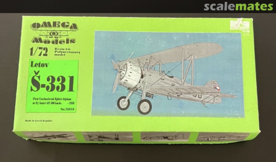 Boxart Letov S-331 72019 Omega Models