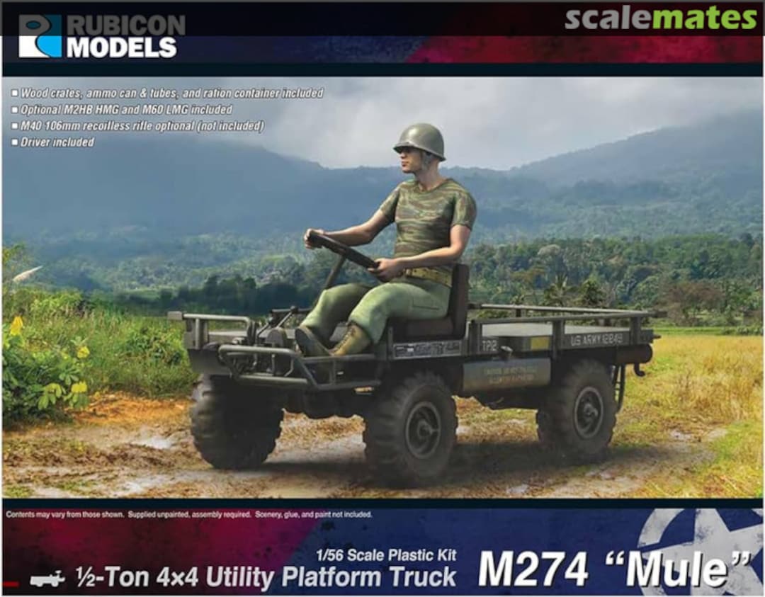 Boxart M274 "Mule" 280131 Rubicon Models Boxart M274 "Mule" 280131 Rubicon Models