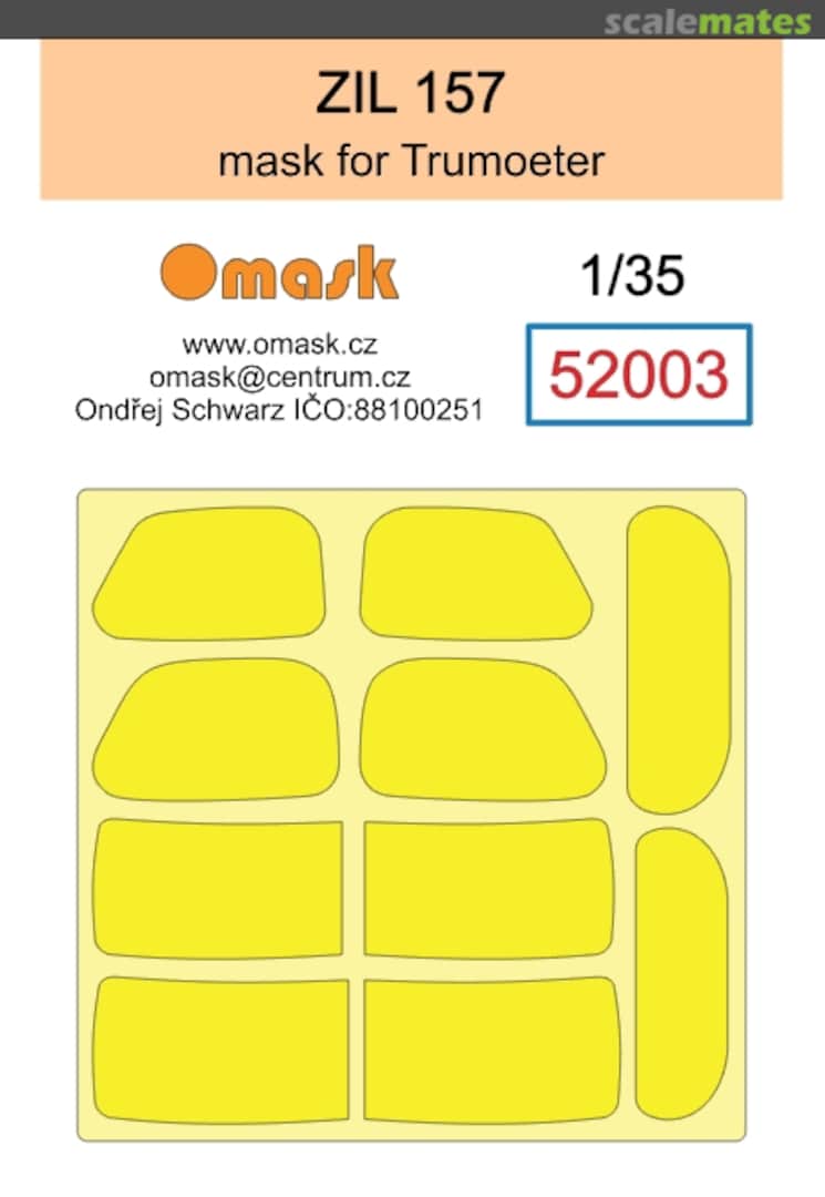 Boxart ZIL 157 masks 52003 Omask Boxart ZIL 157 masks 52003 Omask