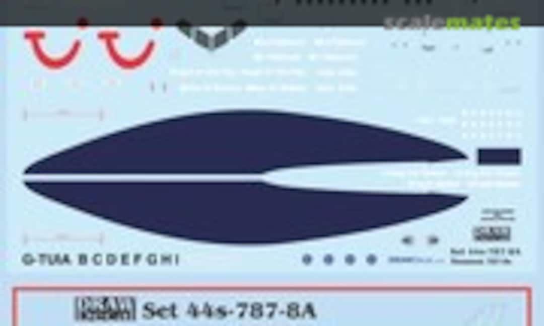 1:144 Thomson 787-8 Dreamliners (Draw Decal 44-787-8A) 44-787-8A