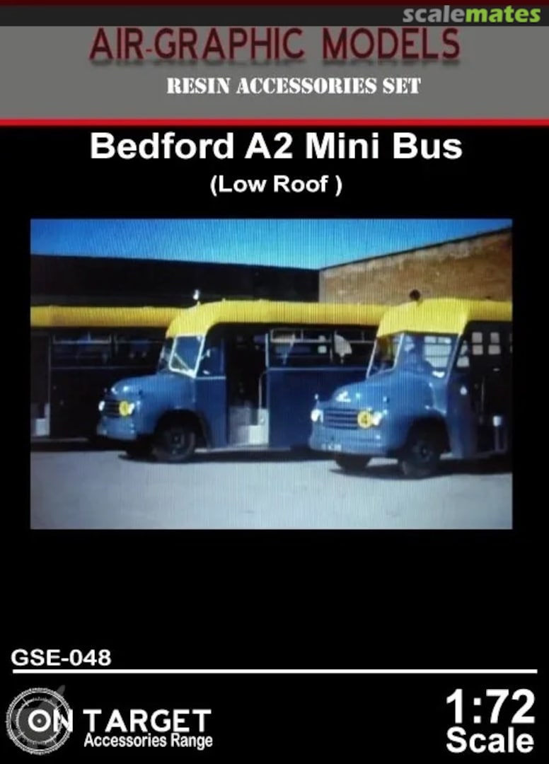 Boxart Bedford A2 Mini Bus GSE-048 Air-Graphics Models Boxart Bedford A2 Mini Bus GSE-048 Air-Graphics Models