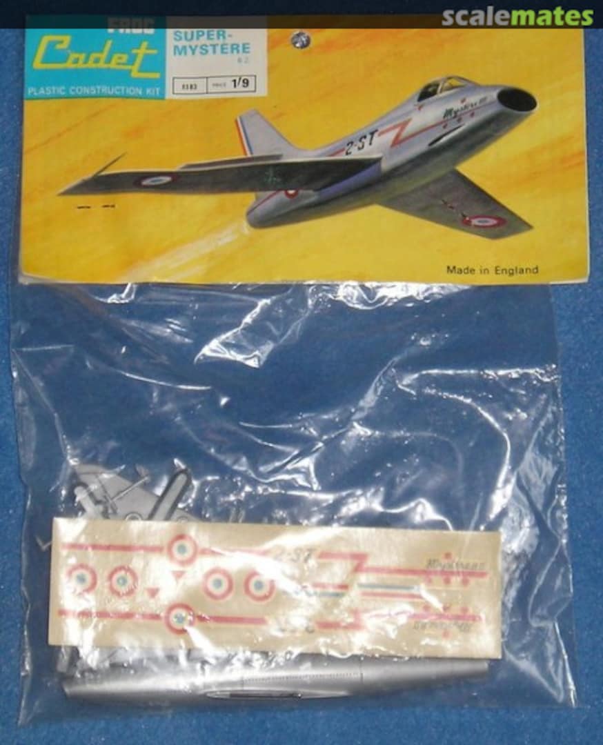 Boxart Super Mystere B2 F183 FROG Cadet Boxart Super Mystere B2 F183 FROG Cadet