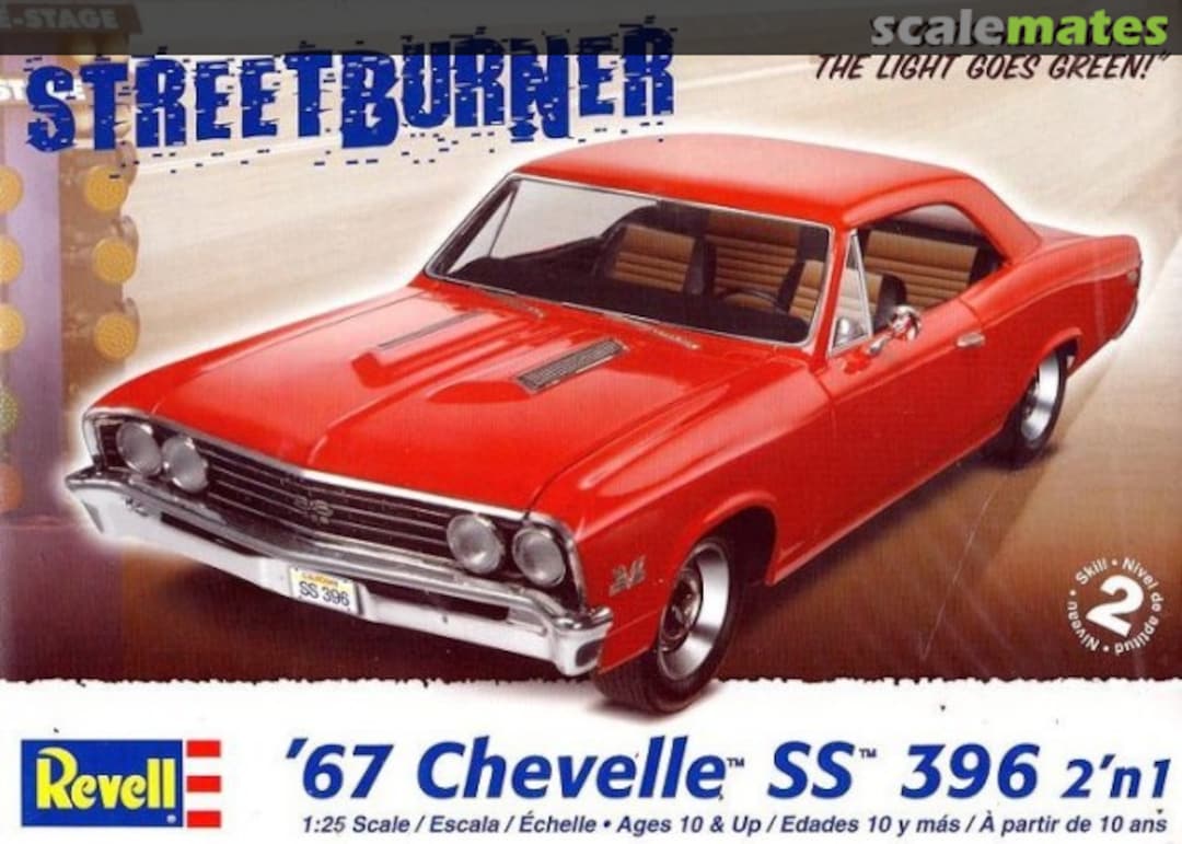 Boxart '67 Chevelle SS 396 2 'n 1 85-4285 Revell Boxart '67 Chevelle SS 396 2 'n 1 85-4285 Revell