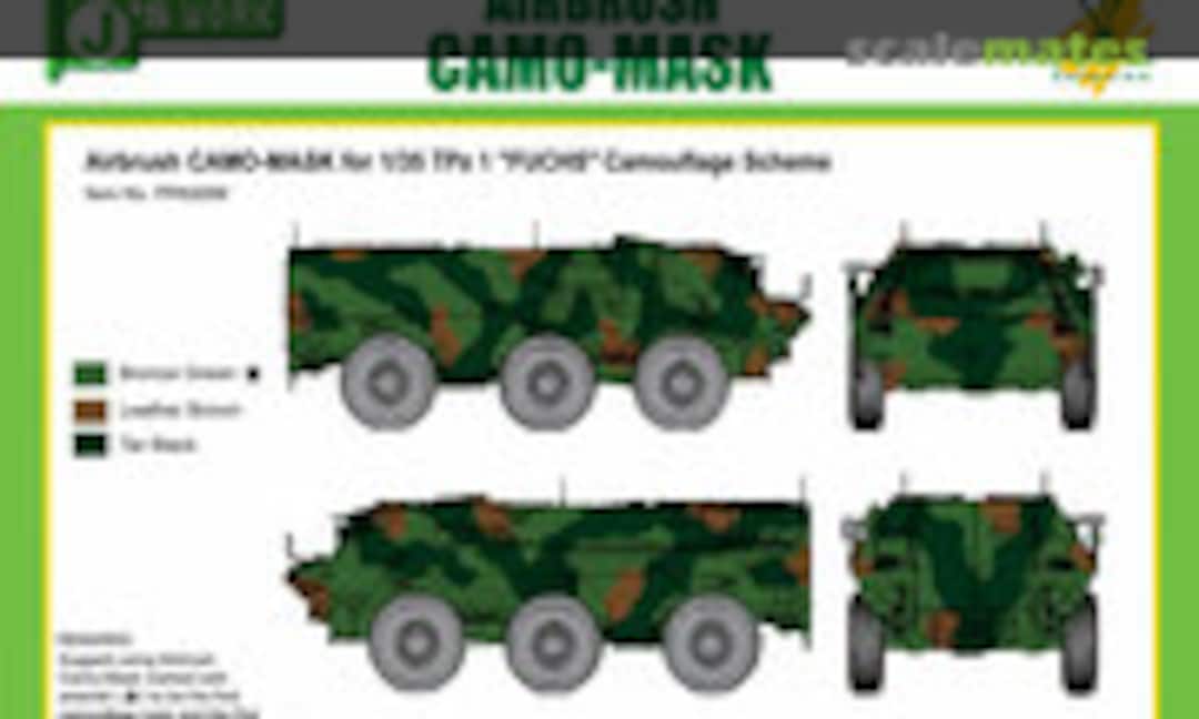 1:35 CAMO-MASK TPz1 'Fuchs' Camouflage Scheme (J's Work PPA5099) PPA5099