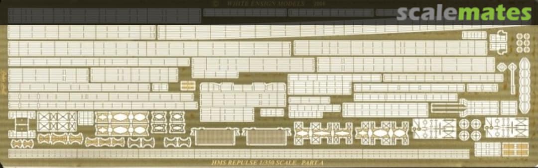 Boxart HMS Repulse PE Detail Set PE 35120 White Ensign Models Boxart HMS Repulse PE Detail Set PE 35120 White Ensign Models