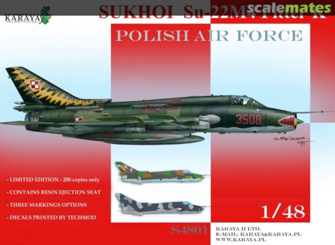 Boxart Sukhoi Su-22M4 Fitter K S4801 Karaya