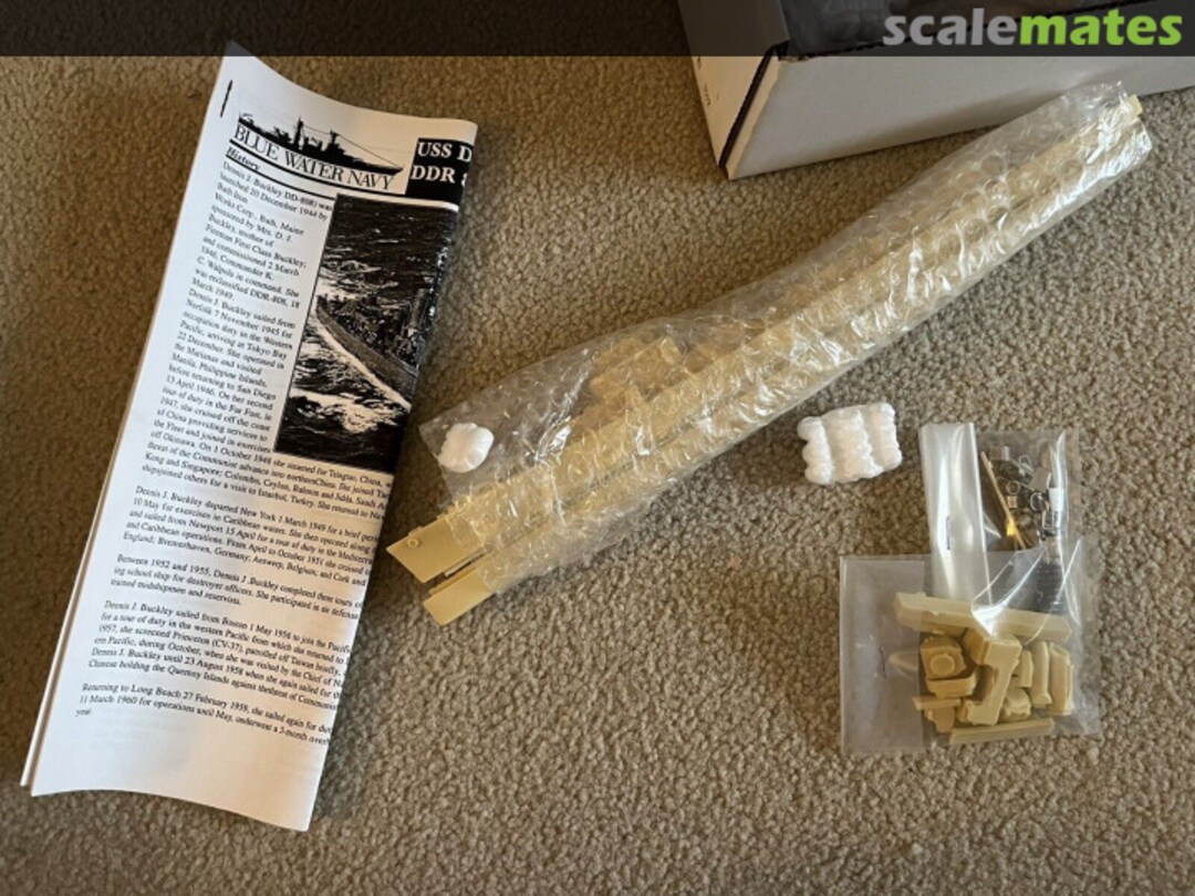 Contents USS Dennis J. Buckley DDR-808 BN-35092 Blue Water Navy Contents USS Dennis J. Buckley DDR-808 BN-35092 Blue Water Navy