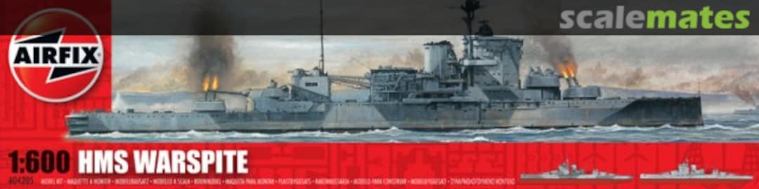 Boxart HMS Warspite A04205 Airfix
