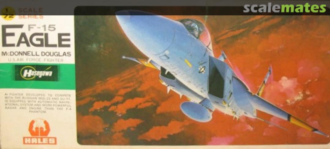 Boxart McDonnell Douglas F-15 Eagle JS-097 Hasegawa/Hales Boxart McDonnell Douglas F-15 Eagle JS-097 Hasegawa/Hales