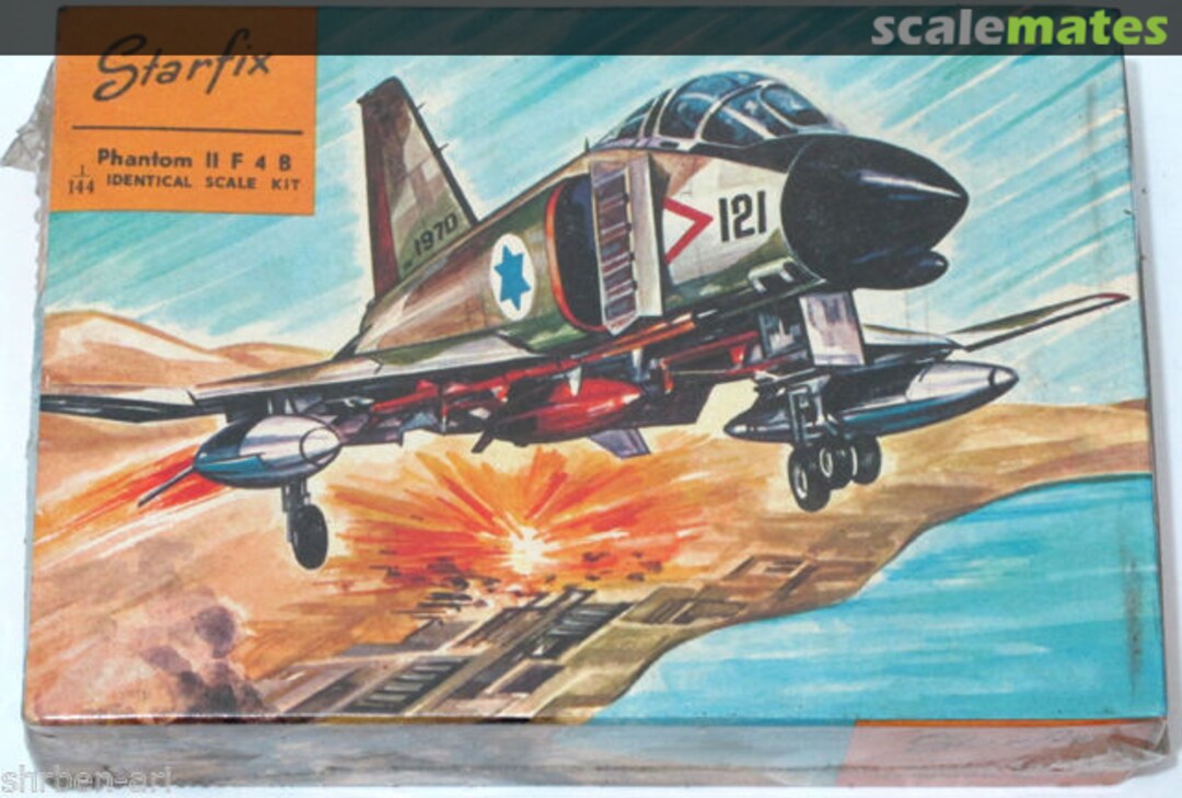 Boxart Phantom II F-4B 109 Starfix Boxart Phantom II F-4B 109 Starfix