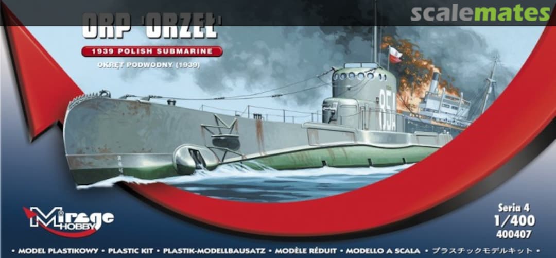 Boxart ORP Orzeł 400407 Mirage Hobby Boxart ORP Orzeł 400407 Mirage Hobby