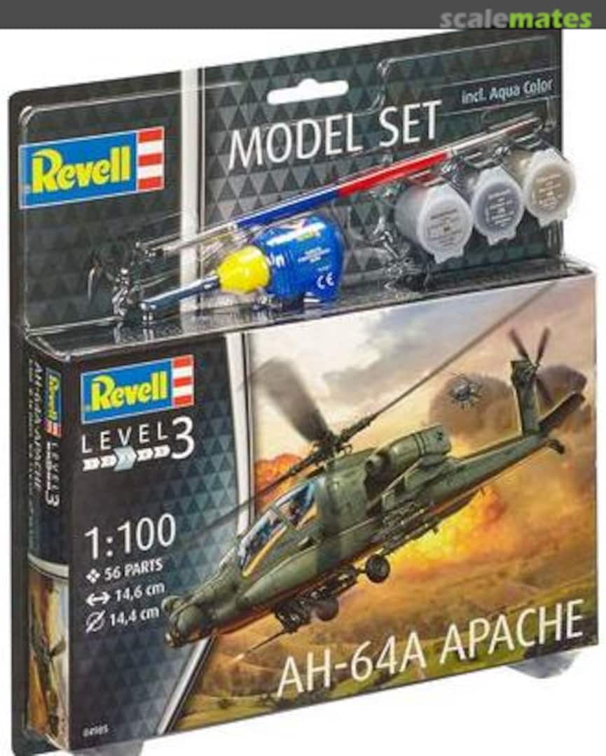 Boxart AH-64A Apache 64985 Revell Boxart AH-64A Apache 64985 Revell