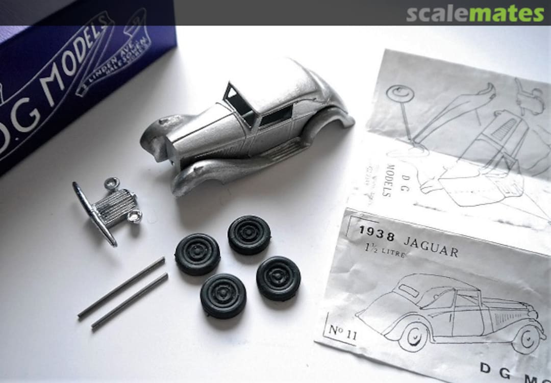 Boxart Jaguar 1 1/2 Litre DHC 11 DG Models
