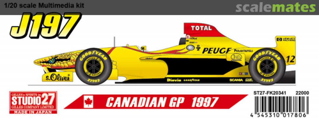 Boxart Jordan J197 ST27-FK20341 Studio27 Boxart Jordan J197 ST27-FK20341 Studio27