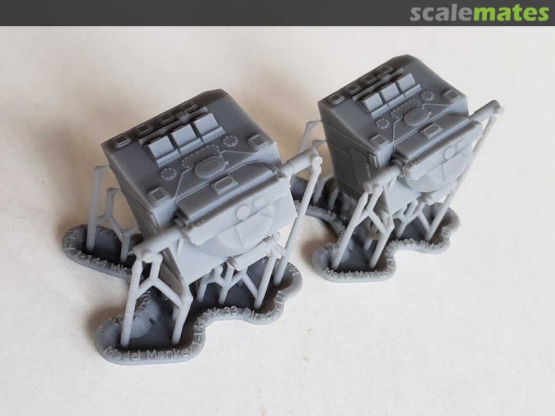 Boxart Mk.33 Fire Control Directors (set of 2) 144-Mk33 late-2 Model Monkey