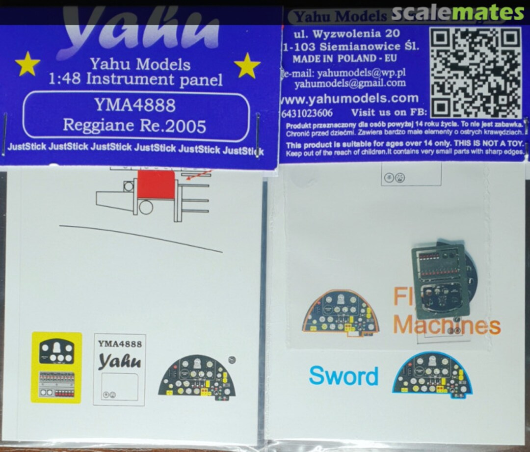 Boxart Reggiane Re 2005 YMA4888 Yahu Models Boxart Reggiane Re 2005 YMA4888 Yahu Models