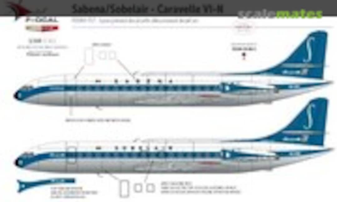 1:144 Sabena/Sobelair - Caravelle VI-N (F-DCAL FD144-757) FD144-757