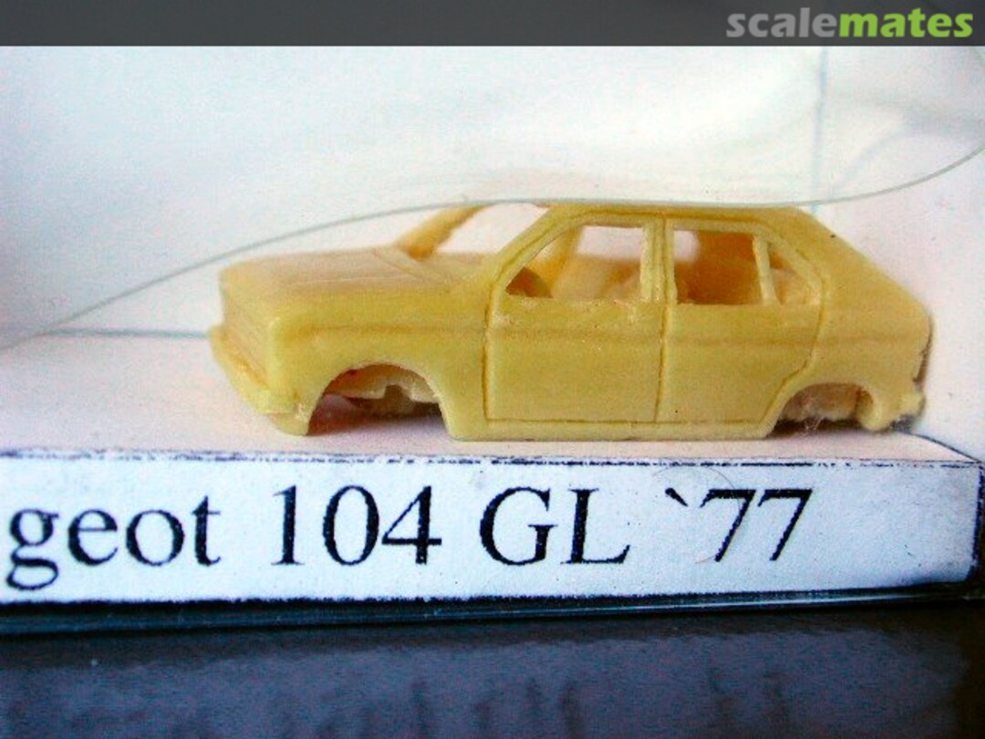 Boxart Peugeot 104 Berline GL 5 portes MFM001 Martin Fredich Modelle