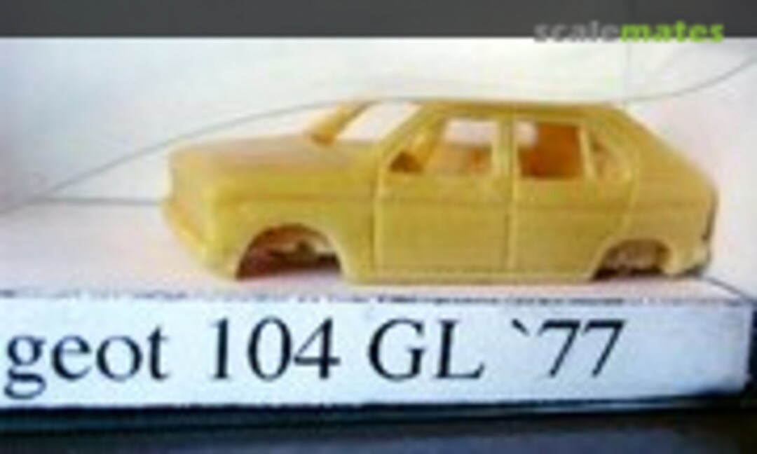 1:87 Peugeot 104 Berline GL 5 portes (Martin Fredich Modelle MFM001) MFM001