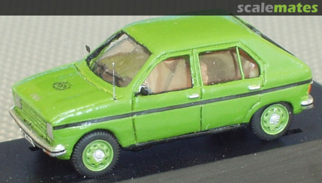 Contents Peugeot 104 Berline GL 5 portes MFM001 Martin Fredich Modelle