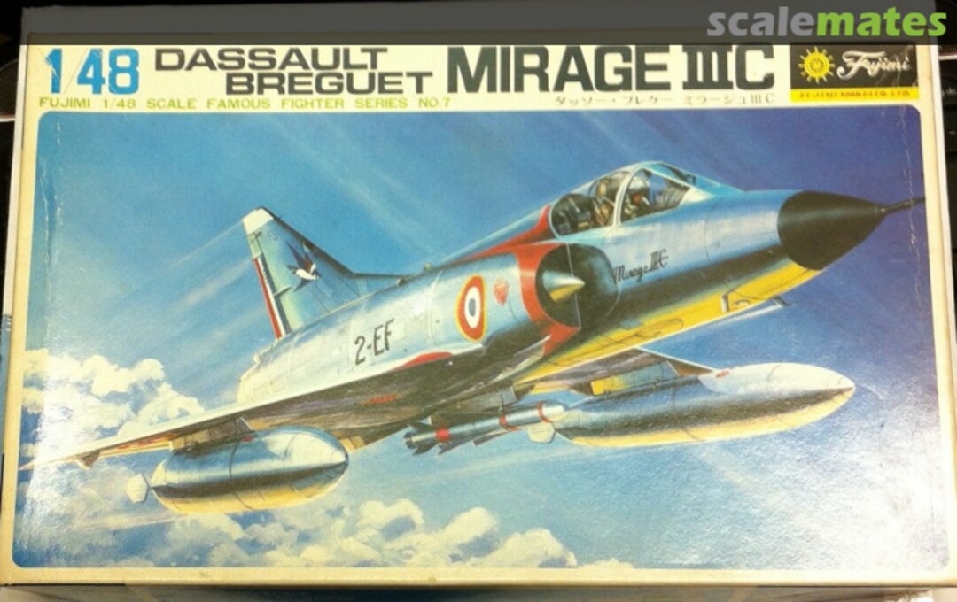 Boxart Mirage IIIC 5A7-500 Fujimi Boxart Mirage IIIC 5A7-500 Fujimi