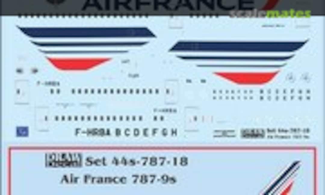 1:144 Air France 787-9 Dreamliners (Draw Decal 44-787-18) 44-787-18